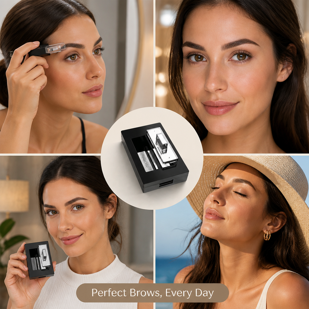 BrowMaster™ — Des Sourcils Parfaits en Un Instant Qui Élevé Votre Confiance