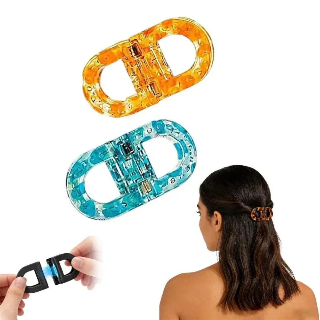 Pince à cheveux - Ensemble de clips de coiffure à maintien magnétique fort