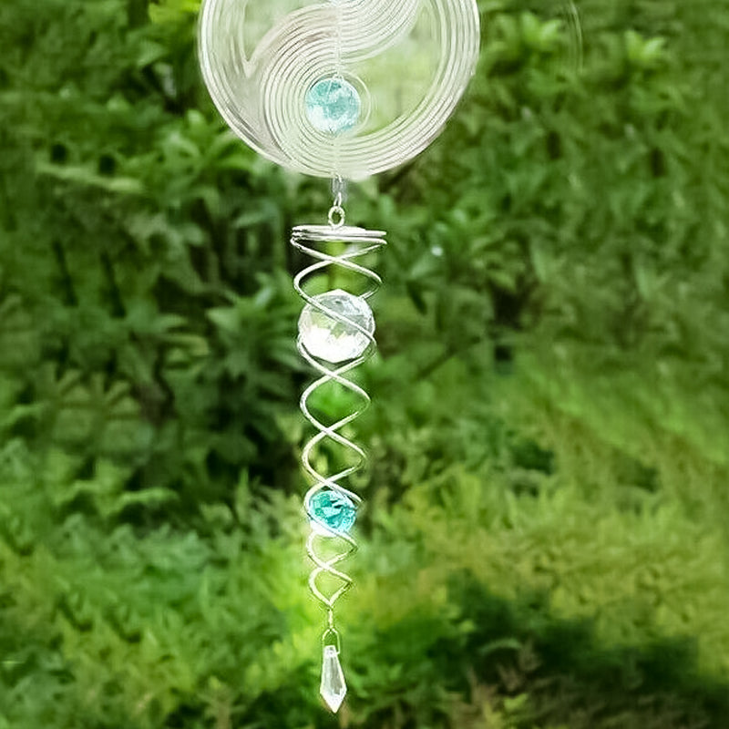 1+1 GRATUIT | CrystalTwister - Spirale Métallique en Cristal Mobile