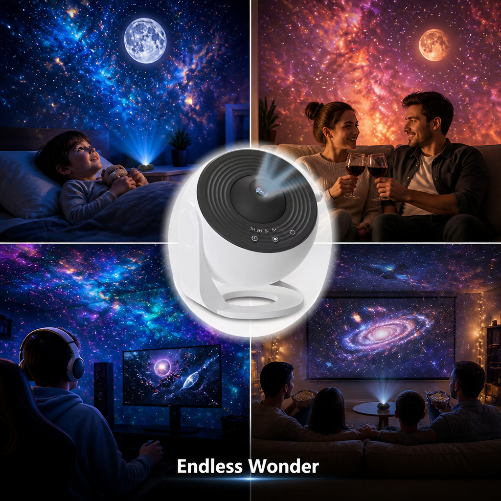 CelestiLux™ — Transformez n'importe quelle pièce en un magnifique refuge cosmique dont vous ne voudrez jamais partir