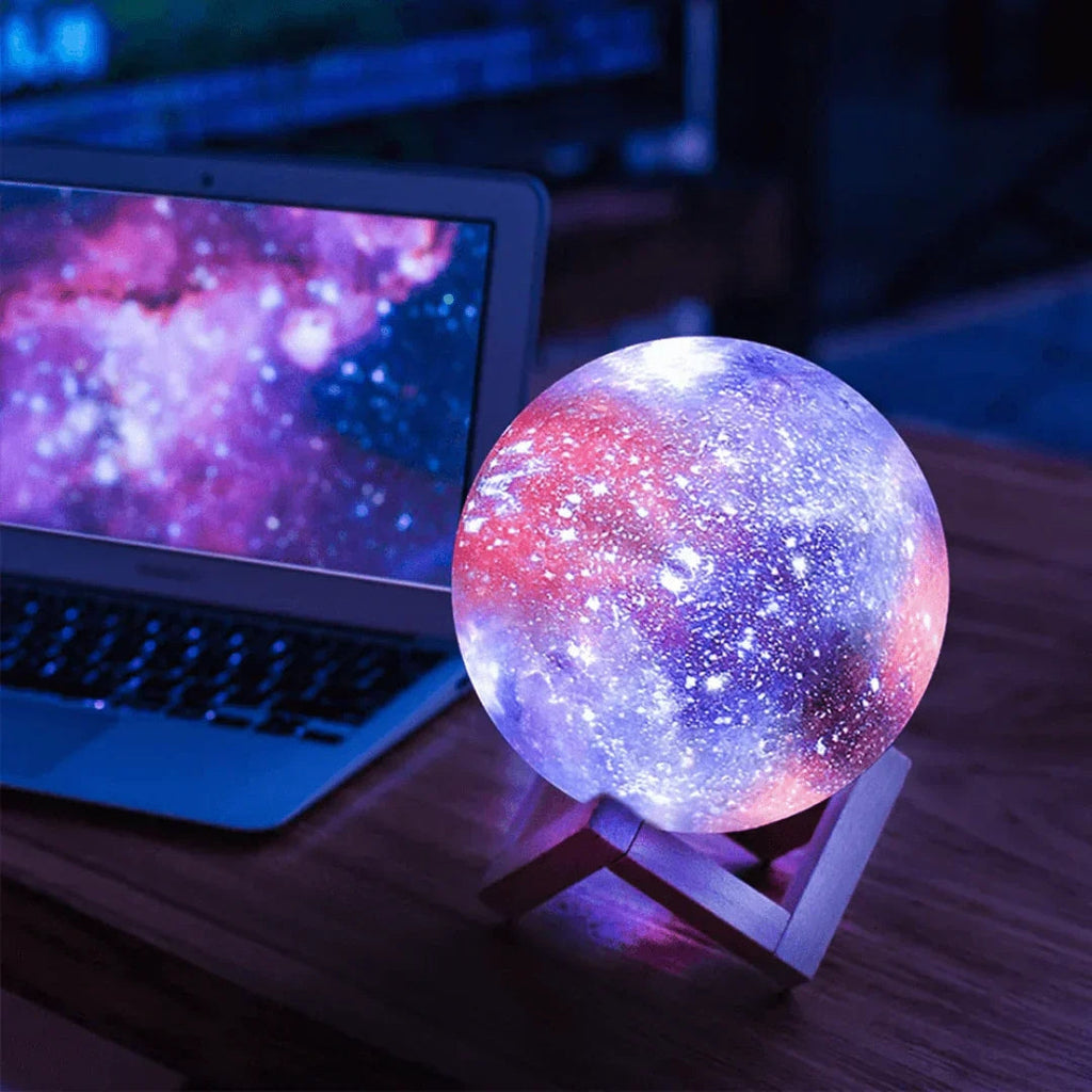 Lampe de nuit avec ciel étoilé et contrôle tactile - Orion
