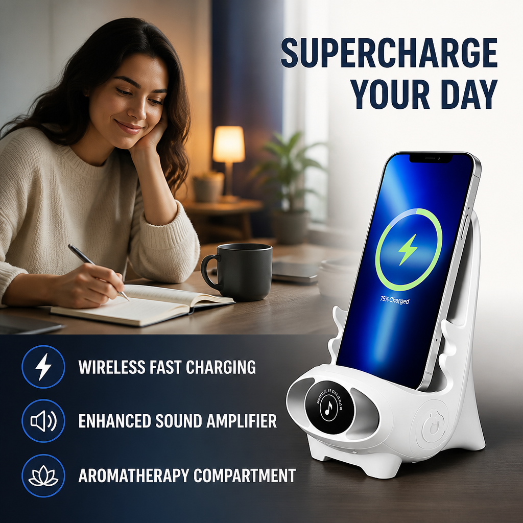 AuraLift™ — Surboostez Votre Journée avec Style, Son et Sérénité