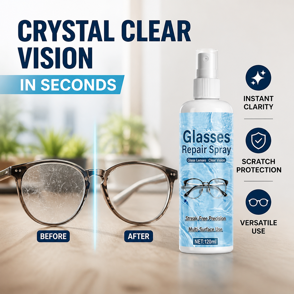 ClarityMist™ — Révélez instantanément une vision cristalline, sans rayures, qui impressionne à chaque fois