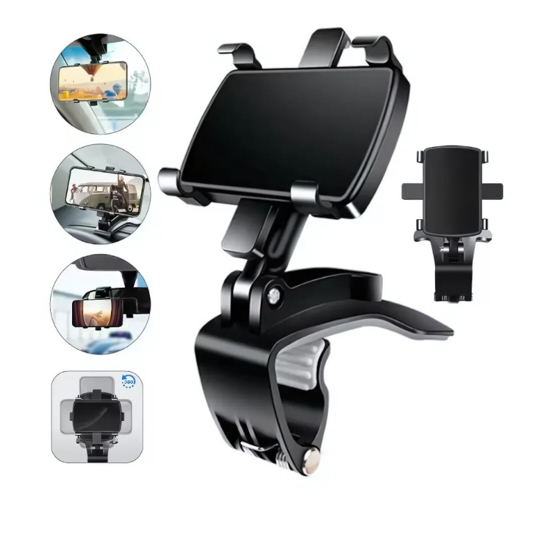 Holder360° PhoneGrip : Support de Téléphone Rotatif avec Prise Compacte Forte