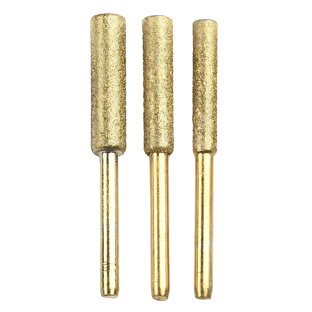 Affûteur de Tronçonneuse 3+3 GRATUIT : Kit de Têtes de Affûtage Professionnelles