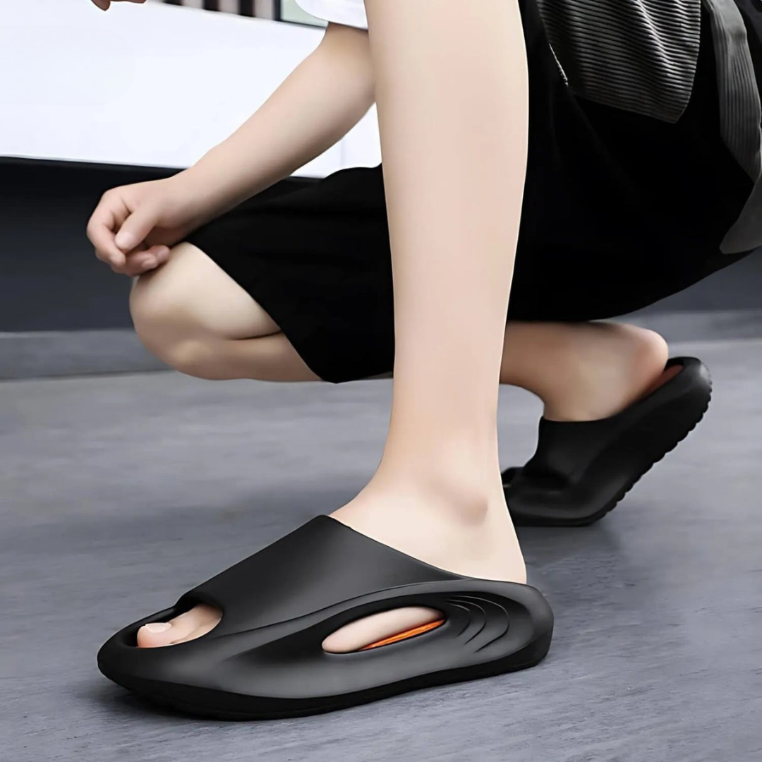 Aerostep - Sandales de Sport pour Hommes - Tendance avec Semelle Épaisse