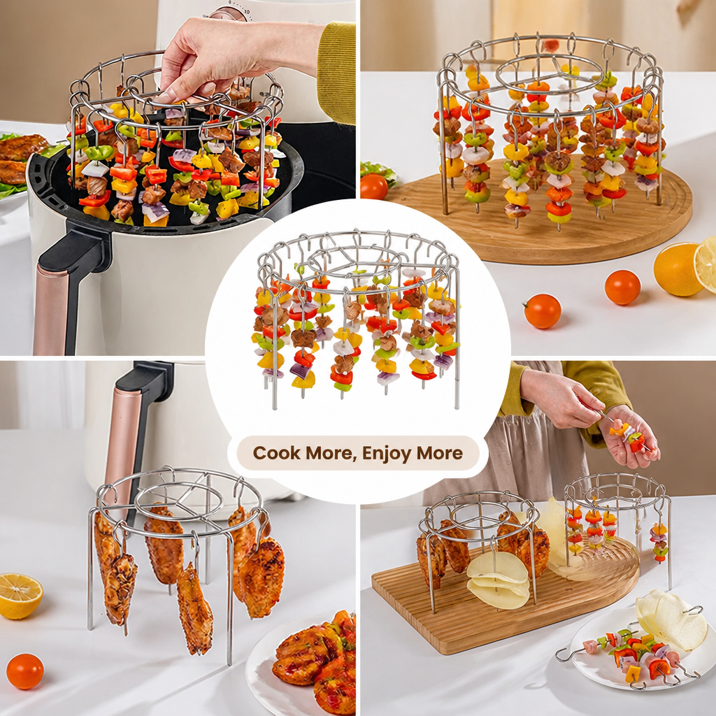 AirGlide Pro™ — Doublez la Puissance de Votre Friteuse à Air pour une Perfection Croquante et Juteuse à Chaque Fois