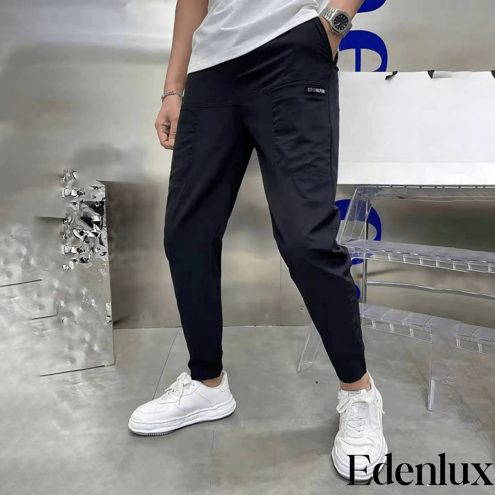 Pantalon Cargo Homme avec Stretch et 6 Poches | Coupe Flexible pour le Quotidien & les Loisirs