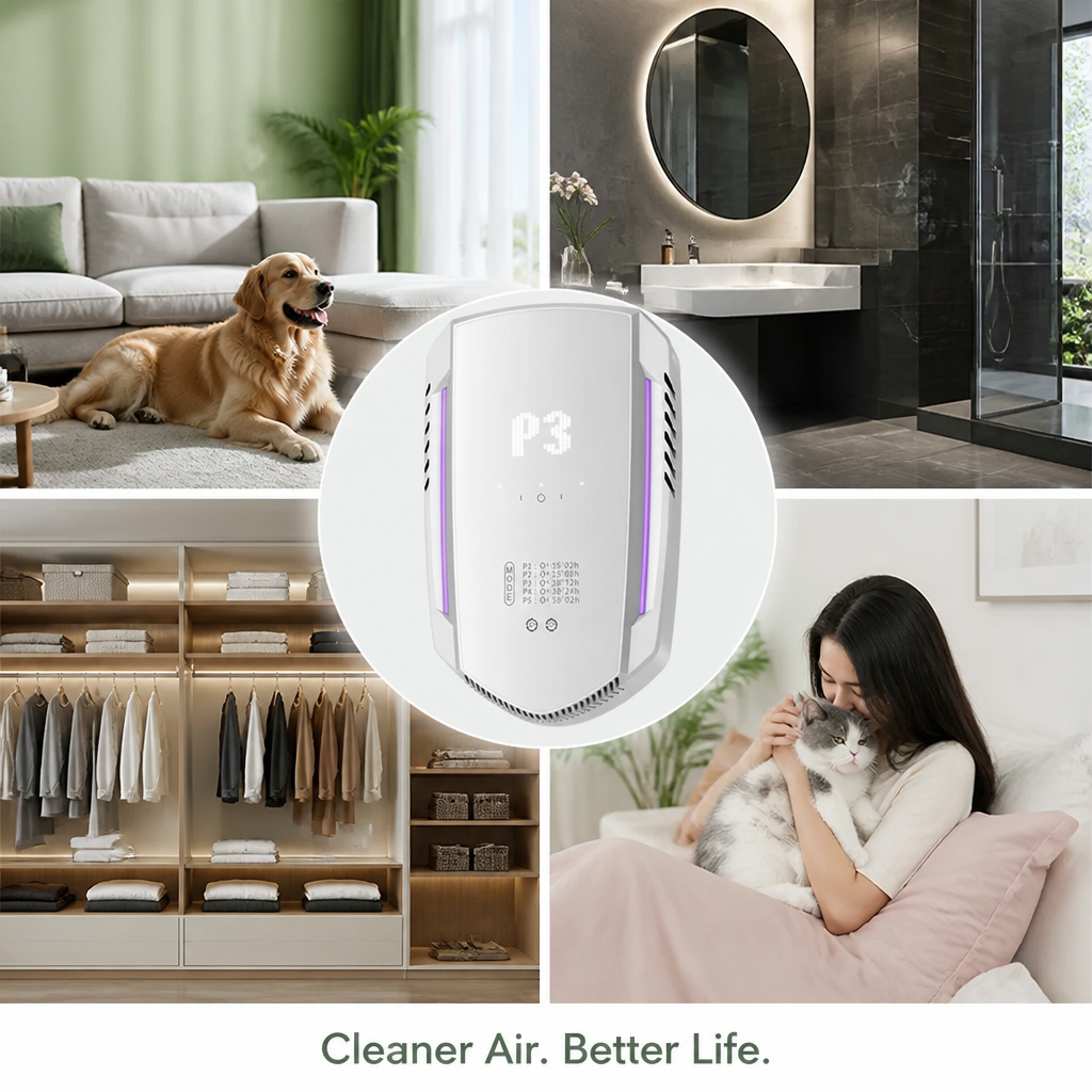 Aironvexa™— Respirez facilement et vivez librement des odeurs et des germes chaque jour