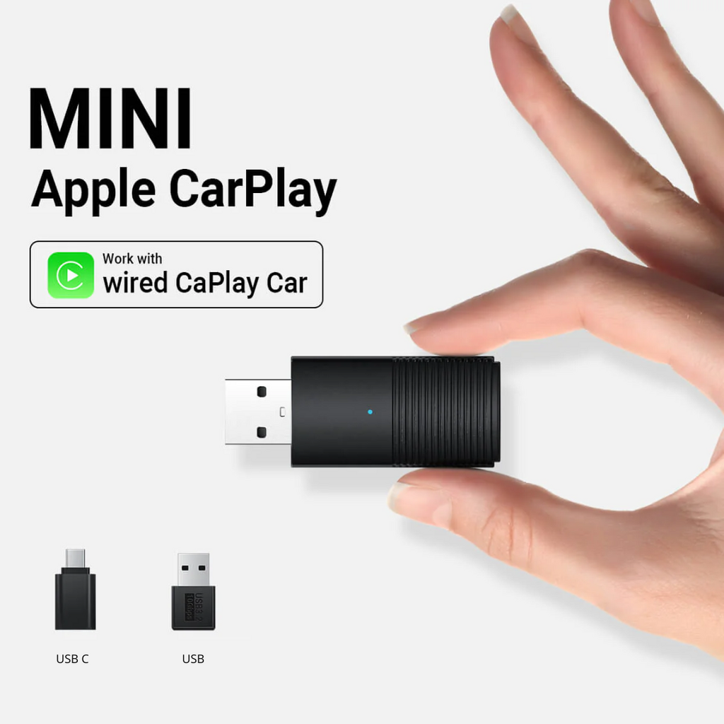 Apple/Android Carplay | Découvrez Carplay sans fil dans votre voiture | Connexion directe via BT