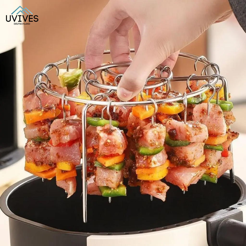 CrispGrill Set – Plaisir croustillant sans fumée ni graisse !