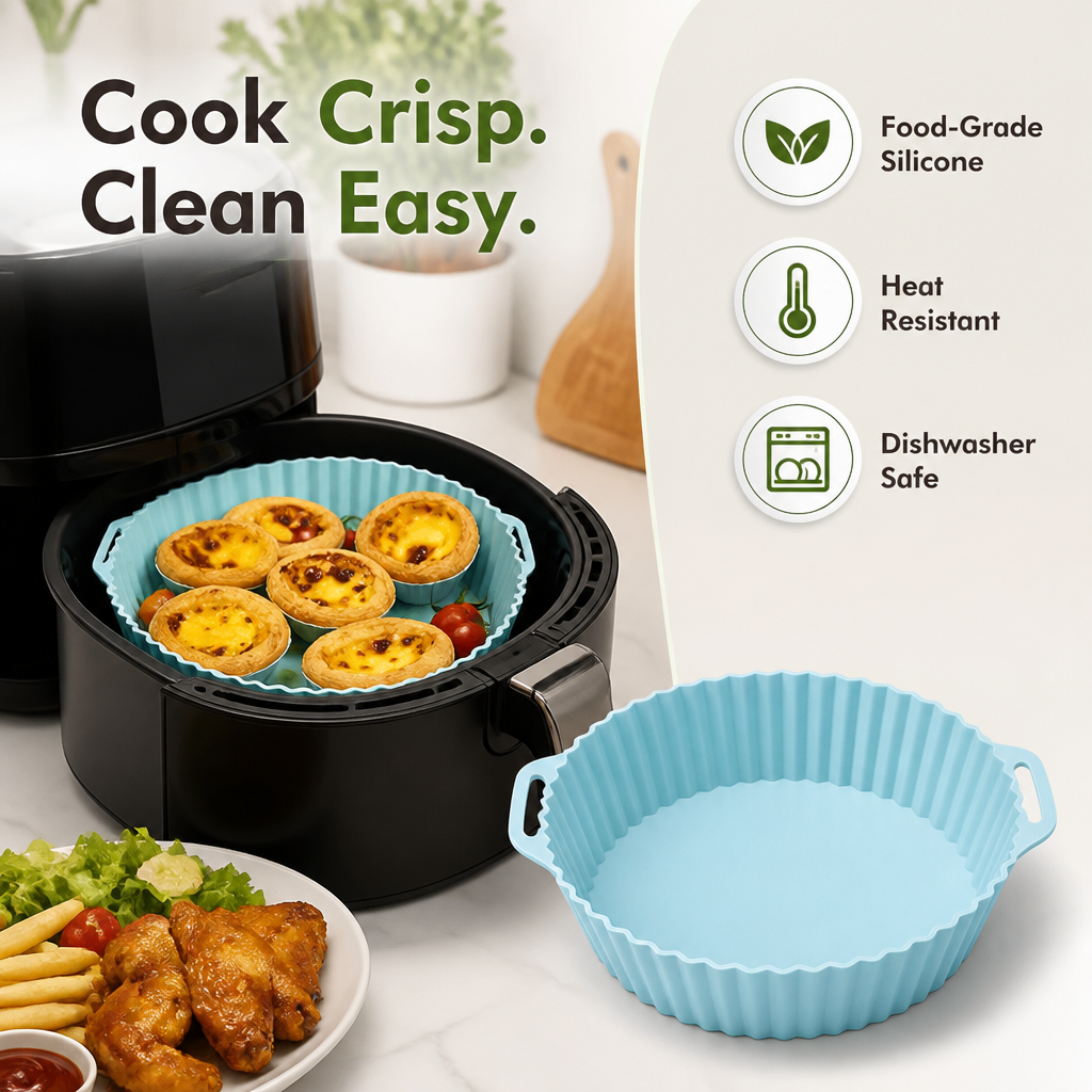 CrispEase™ — Révolutionnez votre cuisine avec un nettoyage sans désordre et sans stress