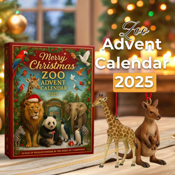ZooFest | Joyeux Calendrier de l'Avent Zoo de Noël 2025 Compte à Rebours Festif