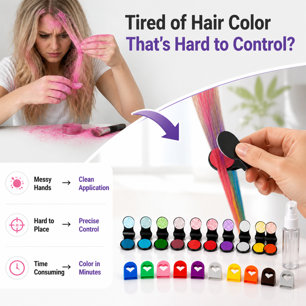 Chromivexa™ — Libérez une couleur audacieuse qui attire les regards et s'estompe quand vous avez fini de jouer