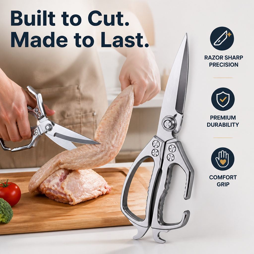 BladeCraft™ — Précision sans effort qui transforme le chaos de la cuisine en confiance
