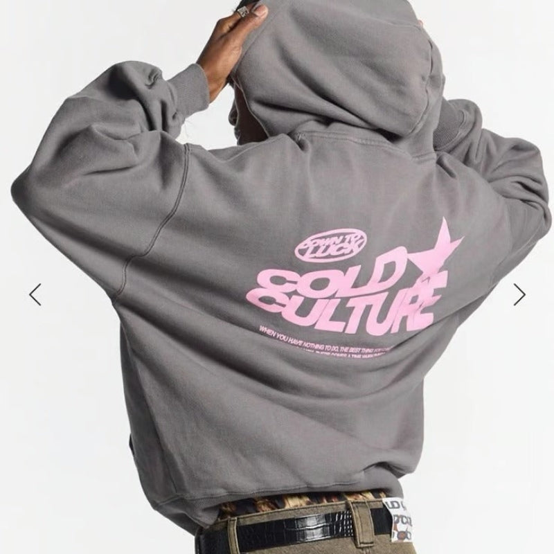 Hoodie - Oversized Streetwear avec Imprimé Graphique - UrbanEase