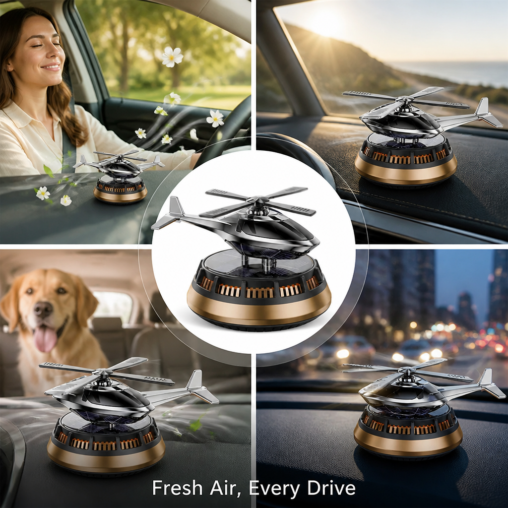 AeroMist™ — Transformez Instantanément Votre Voiture en une Oasis Fraîche et Énergisante