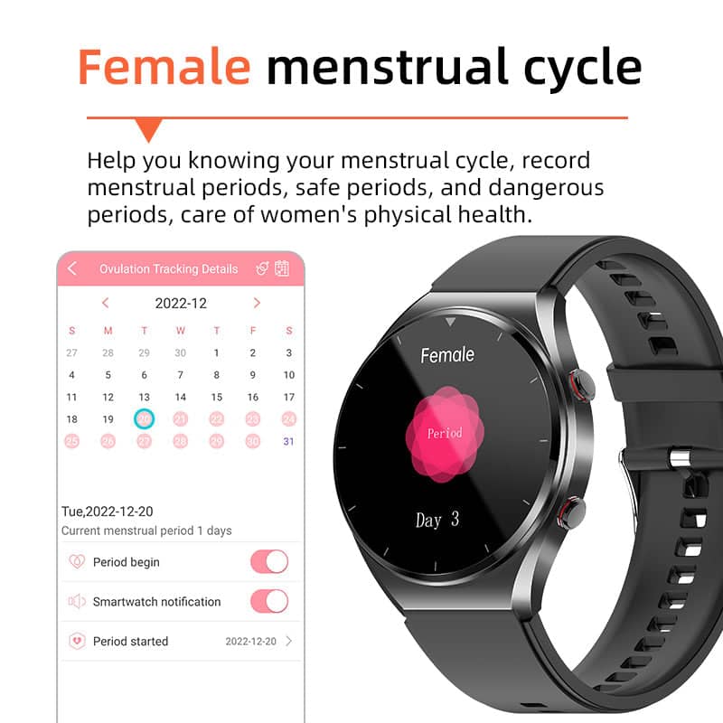 Skanto | Montre de santé Én-Klikk Glycémie Tension artérielle ECG/EKG HRV Surveillance cardiaque Suga Pro Montre intelligente
