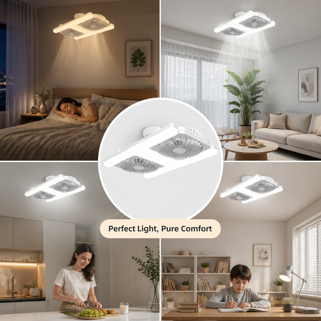 AeroLume™ — Créez Votre Calme Parfait avec le Silence et la Lumière à Votre Commande