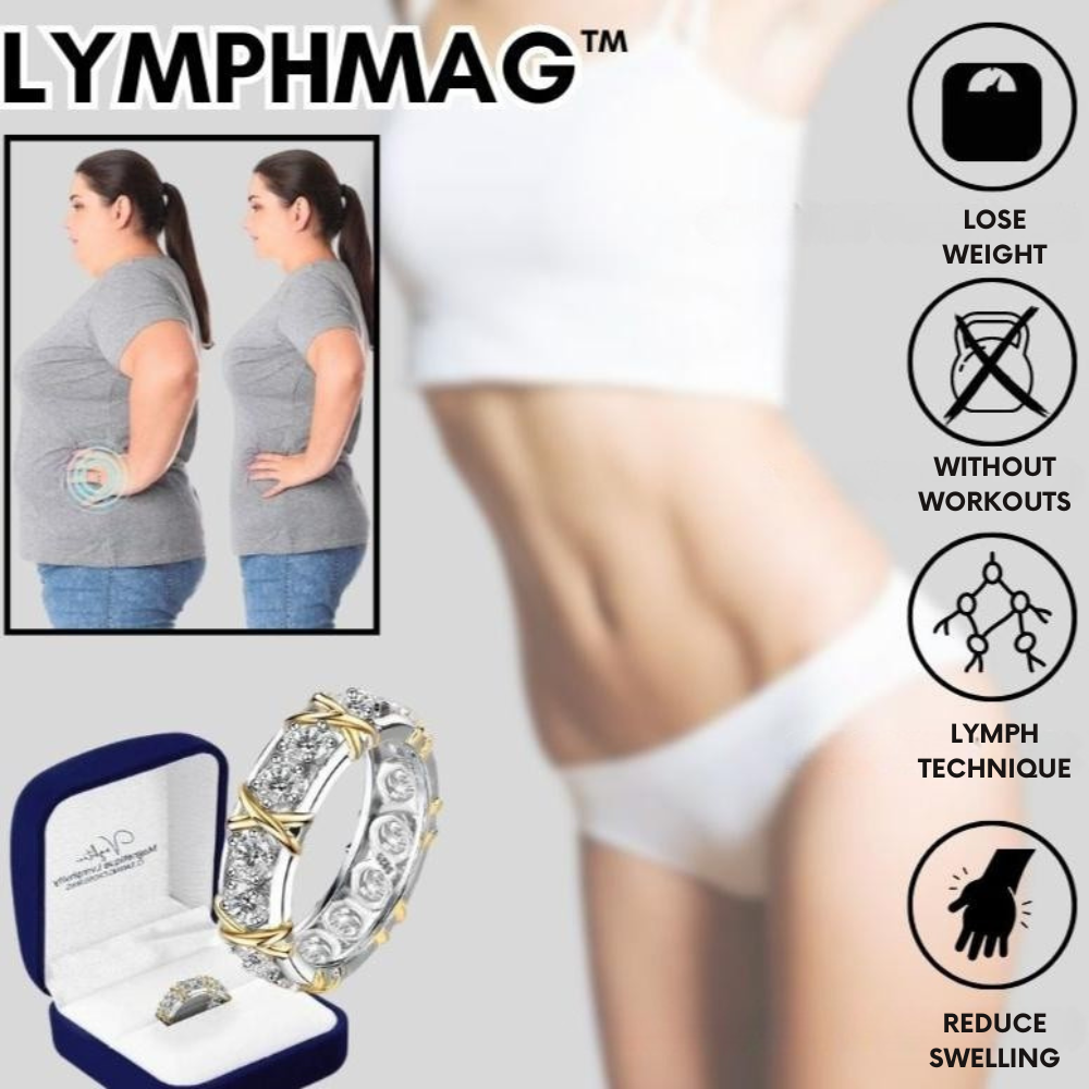 LymphMag™ Anneau — Activez Votre Pouvoir Brûleur de Graisse et Libérez une Énergie Explosive