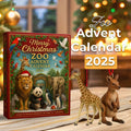 ZooYule | Joyeux Noël Zoo Calendrier de l'Avent 2025 Compte à Rebours Festif