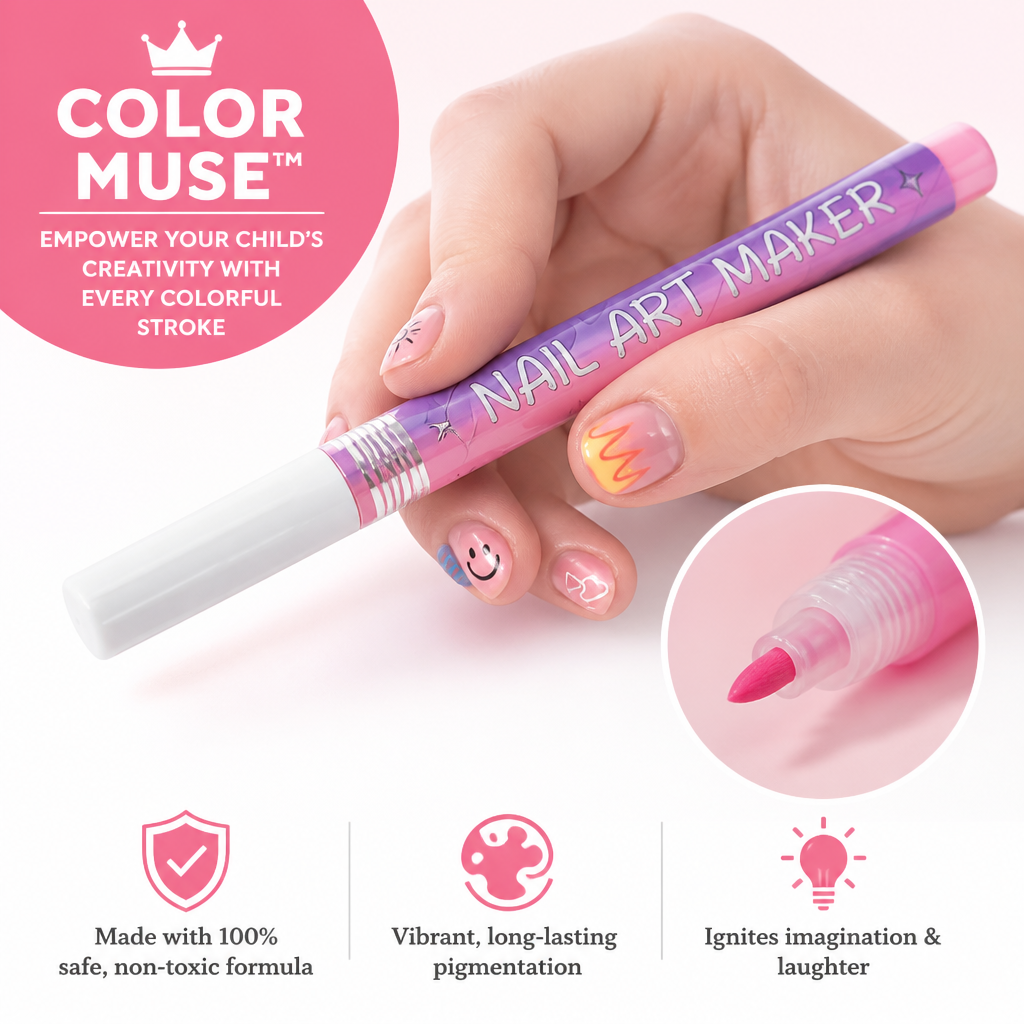 ColorMuse™ — Donnez à votre enfant le pouvoir de créer avec chaque coup de pinceau coloré