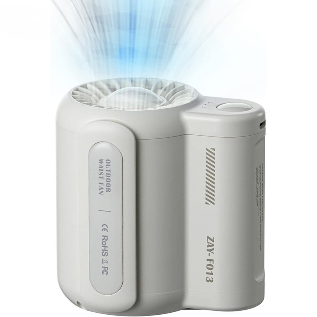 Mini Ventilateur - Double Clip Pour Utilisation Extérieure - Airflowpro