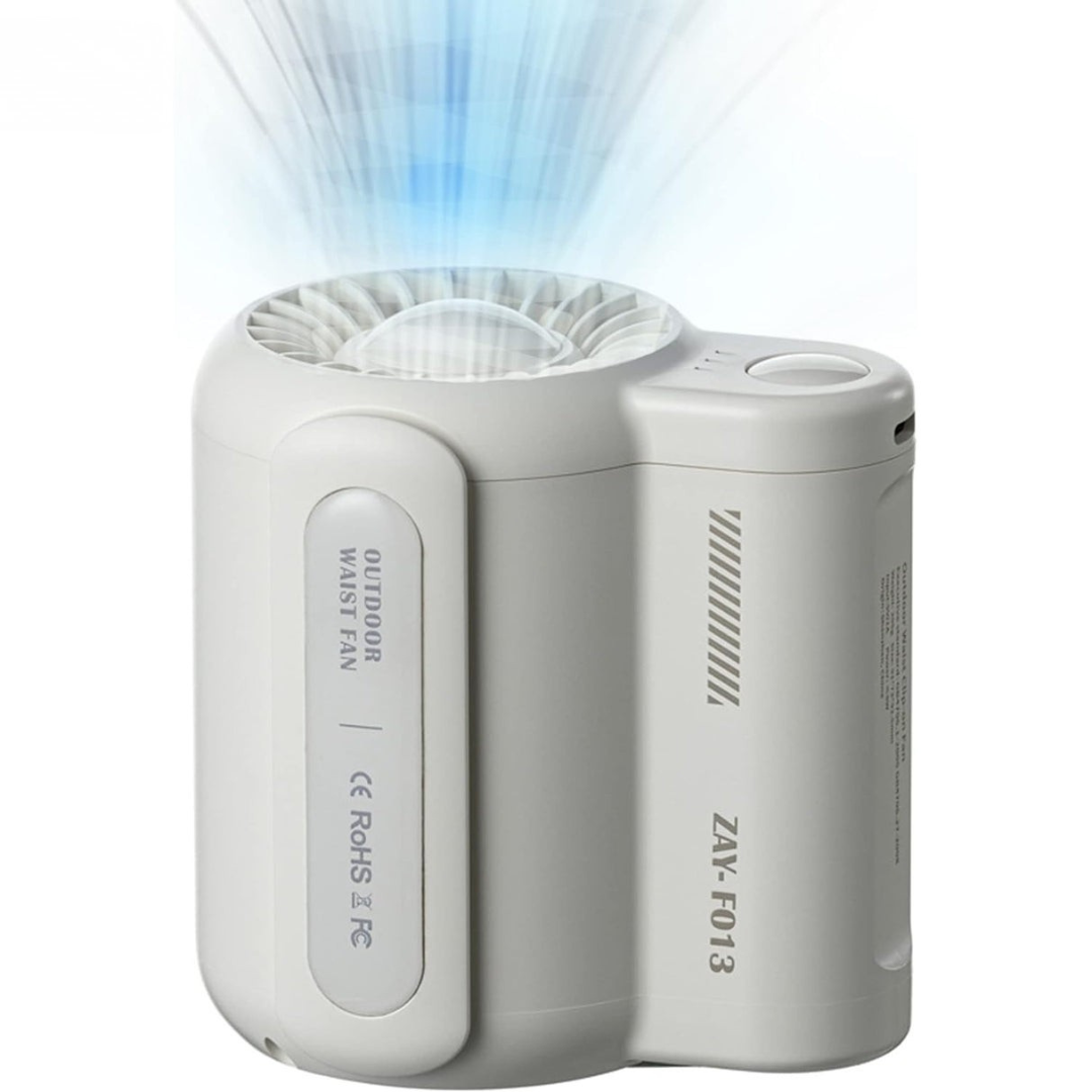 Mini Ventilateur - Double Clip Pour Utilisation Extérieure - Airflowpro