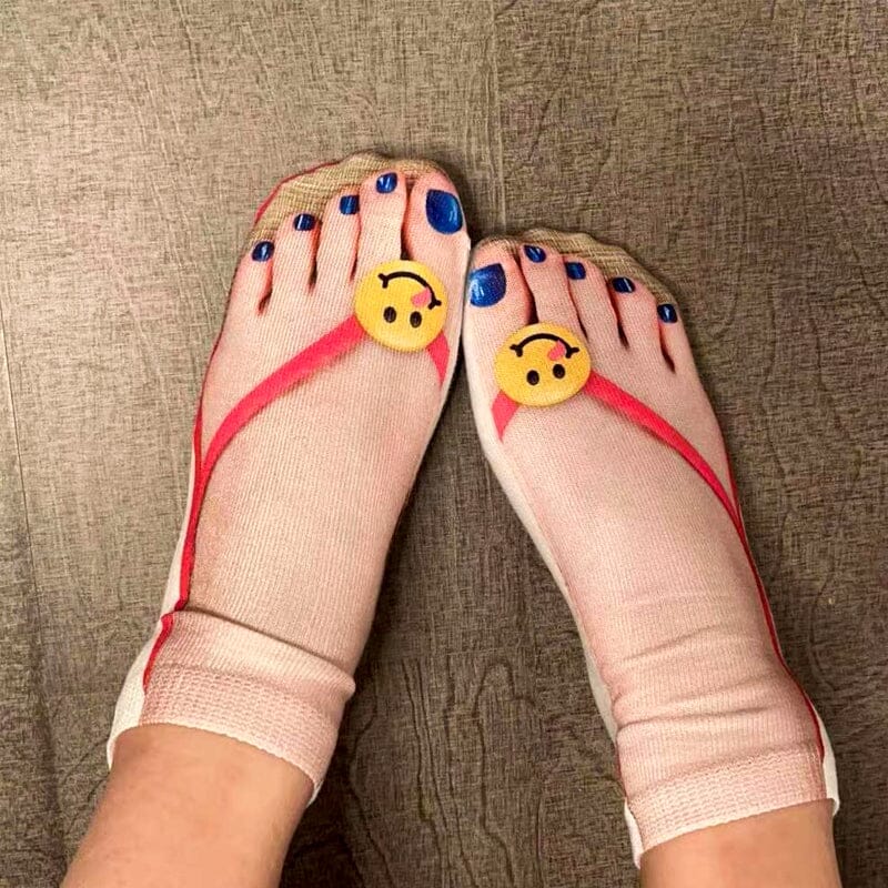 Chaussettes Imprimées Manucure Super Confortables