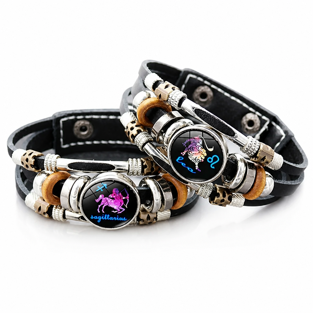 Bracelet Zodiacal Astrevia™ — Éveillez Votre Éclat Intérieur et Possédez Chaque Salle
