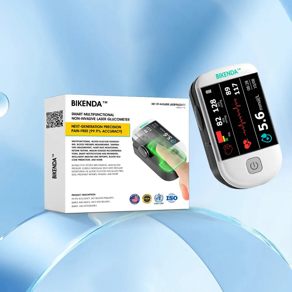 VitalCheck Pulsoximètre – Compteur de pouls et d'oxygène compact avec écran OLED