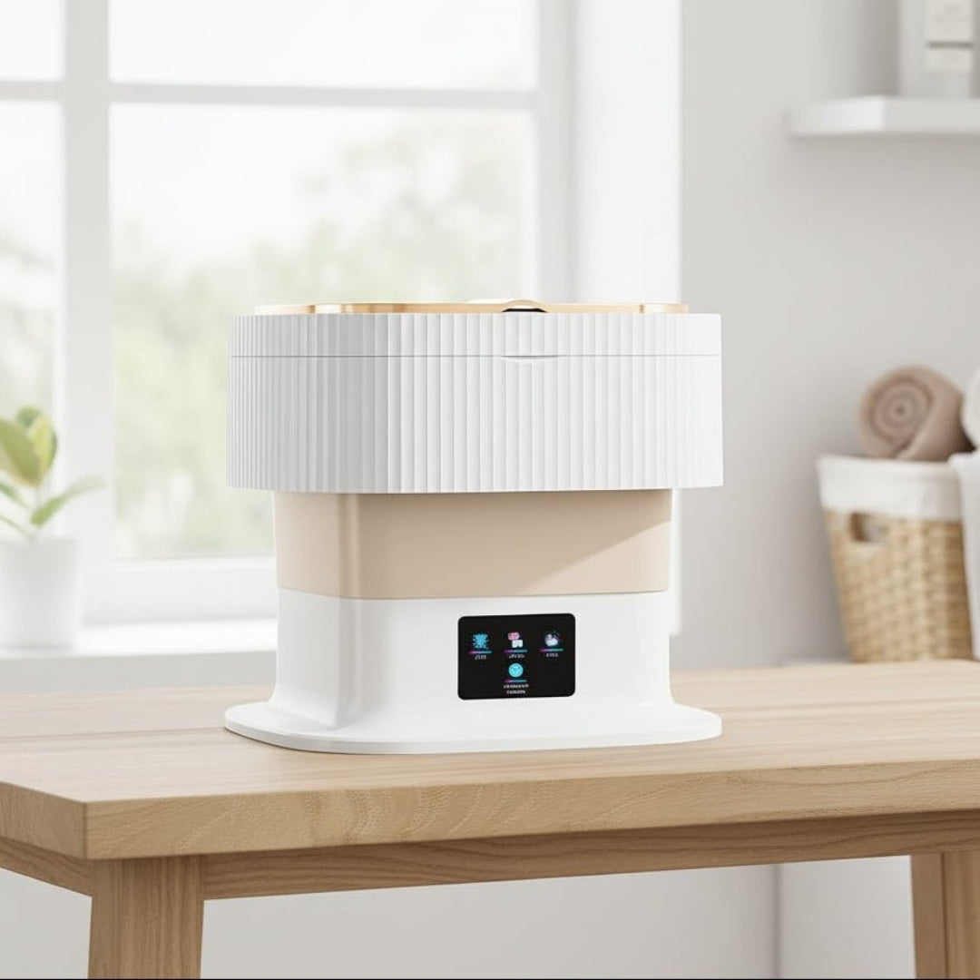 Lave-linge portable - Design pliable 11L