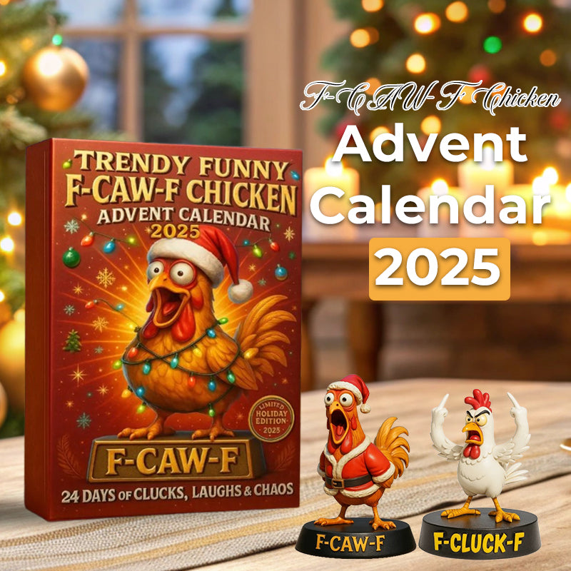 Calendrier de l'Avent CluckJoy | Compte à rebours festif sur le thème des poules pour 2025