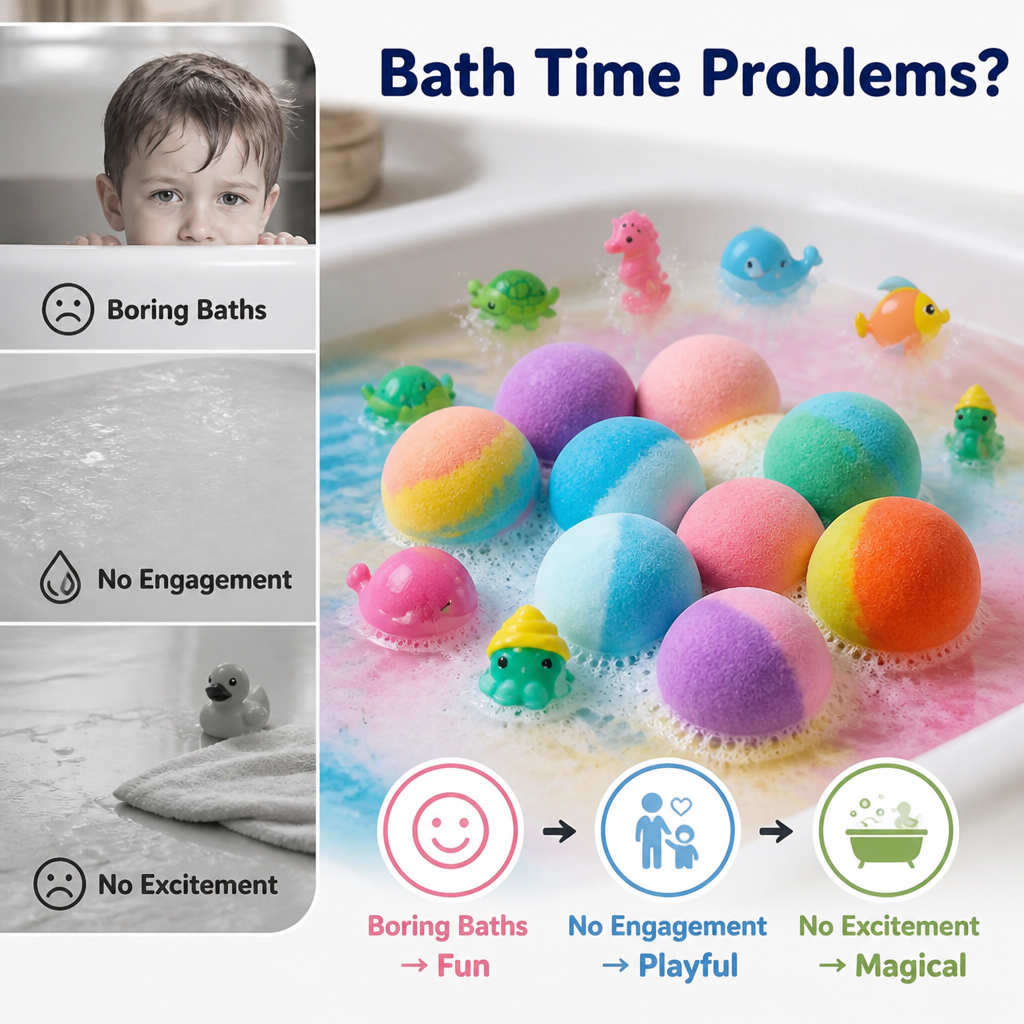 Bubblenza™ — 6pcs Transformez le temps de bain en une évasion magique qui rafraîchit votre peau et suscite une joie pure