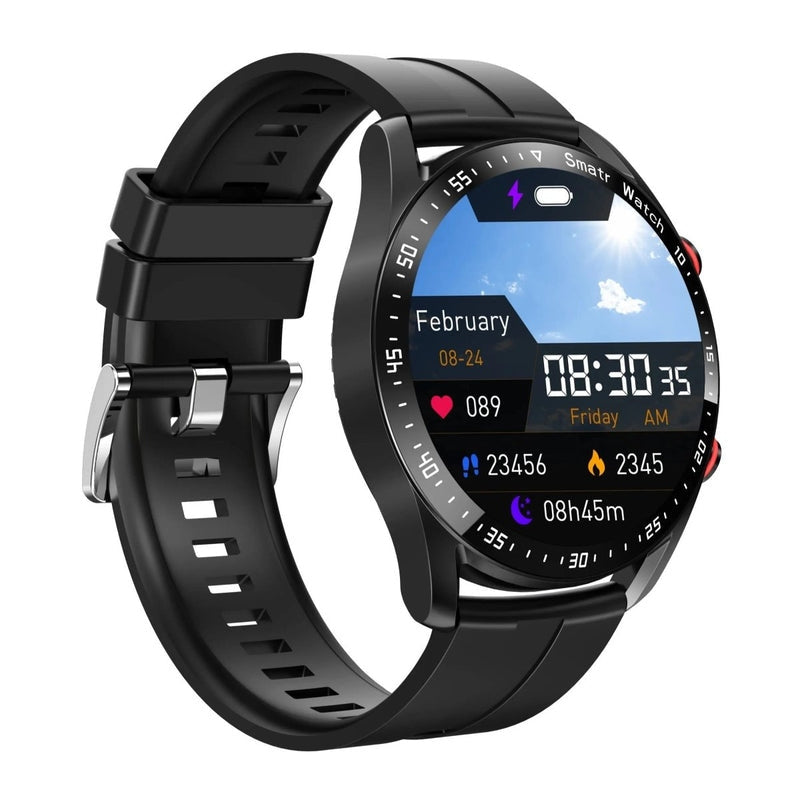 Montre Connectée Moniteur de Fréquence Cardiaque - Montre de Santé Slim - VitaPols