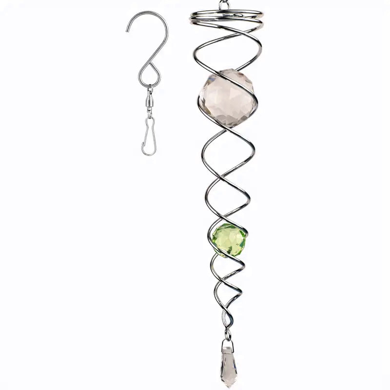 1+1 GRATUIT | CrystalTwister - Spirale Métallique en Cristal Mobile