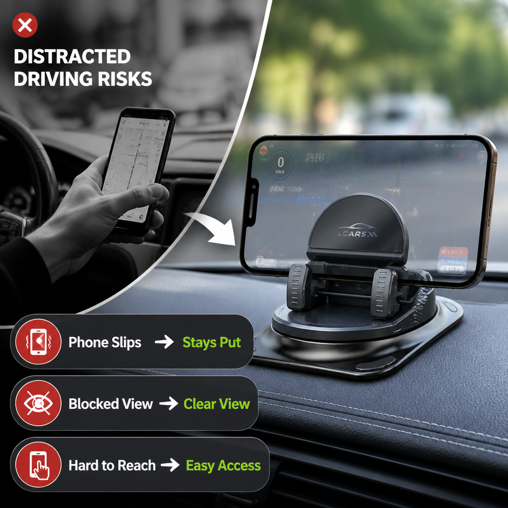 DashVanta™ — Conduisez en toute sécurité et restez mains libres avec un contrôle de téléphone solide comme un roc
