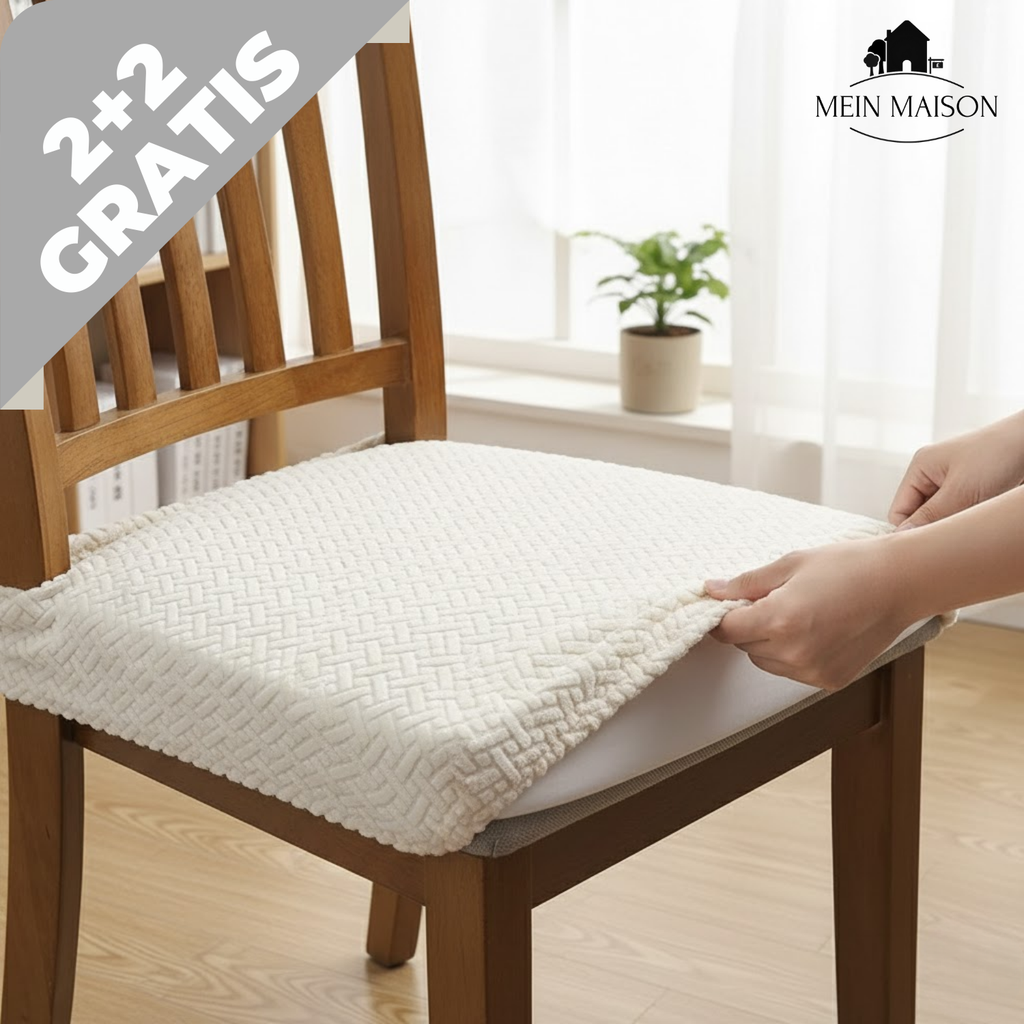 2+2 GRATUIT | SilqueShield – Protection de chaise élégante pour vos meubles !