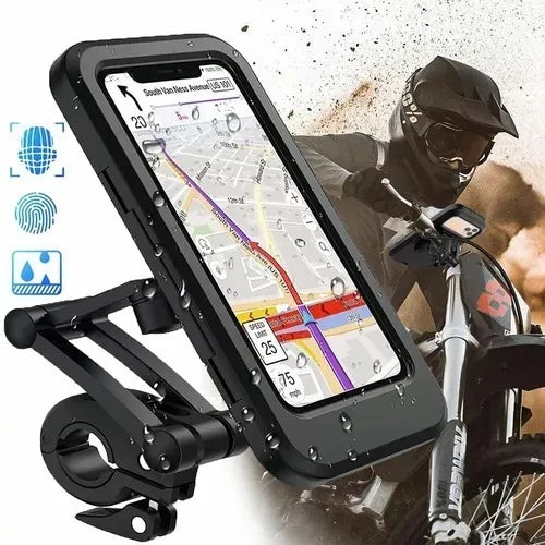 Support de Téléphone pour Vélo - Étanche et Réglable à 360°