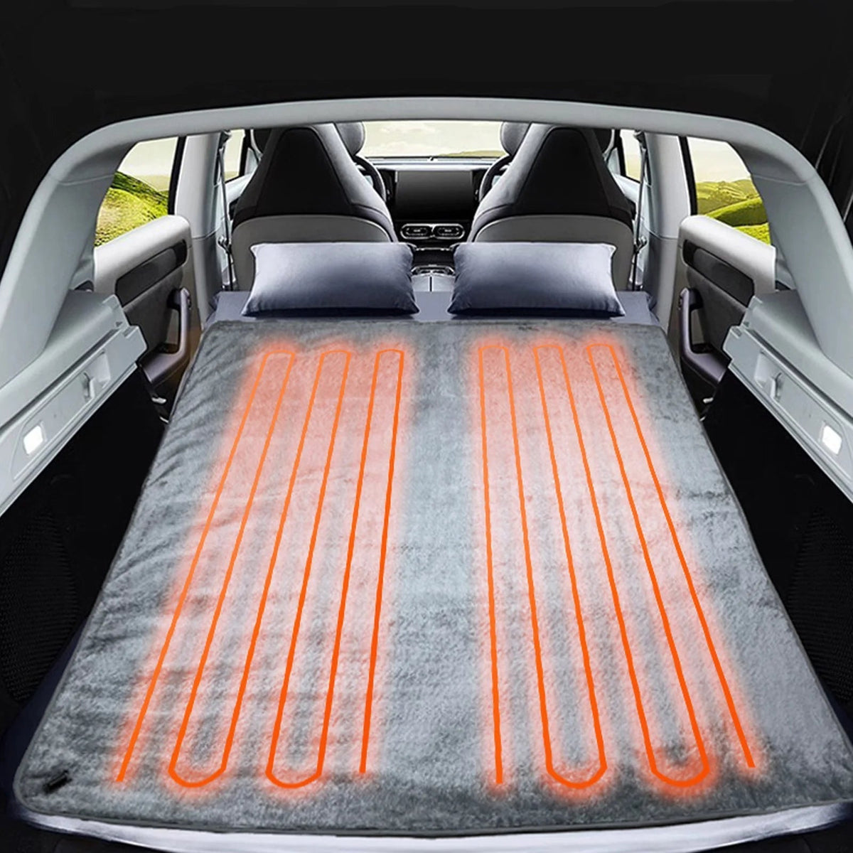 Couvertures Électriques pour Voiture – Couverture Chauffante Portable pour Voiture et Voyages
