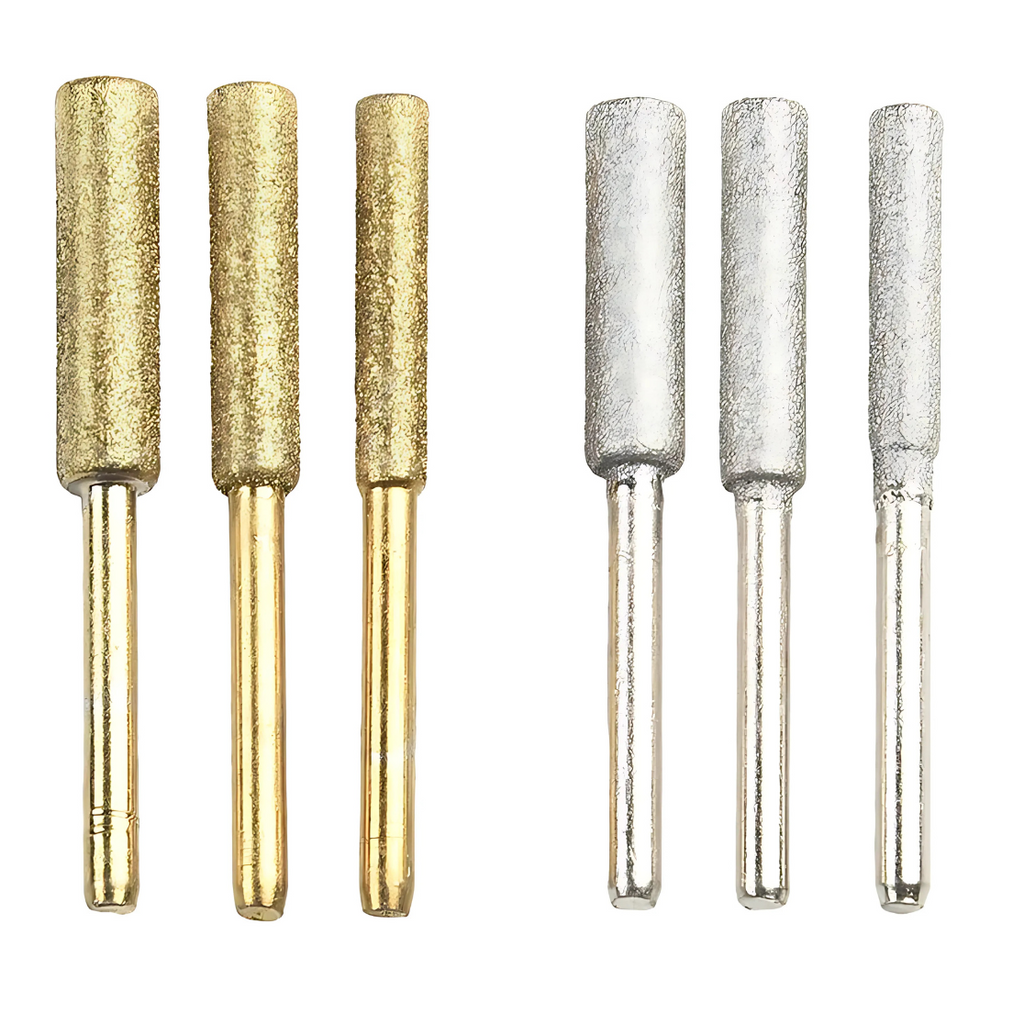 Affûteur de Tronçonneuse 3+3 GRATUIT : Kit de Têtes de Affûtage Professionnelles