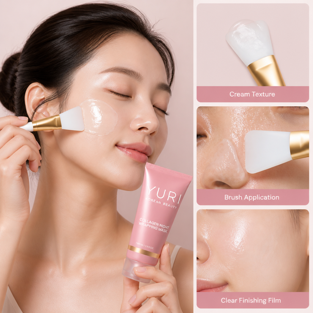 Masque de Réparation Nocturne Collavexa™ — Réveillez-vous avec une Peau Ferme, Radieuse et Totalement Rechargée