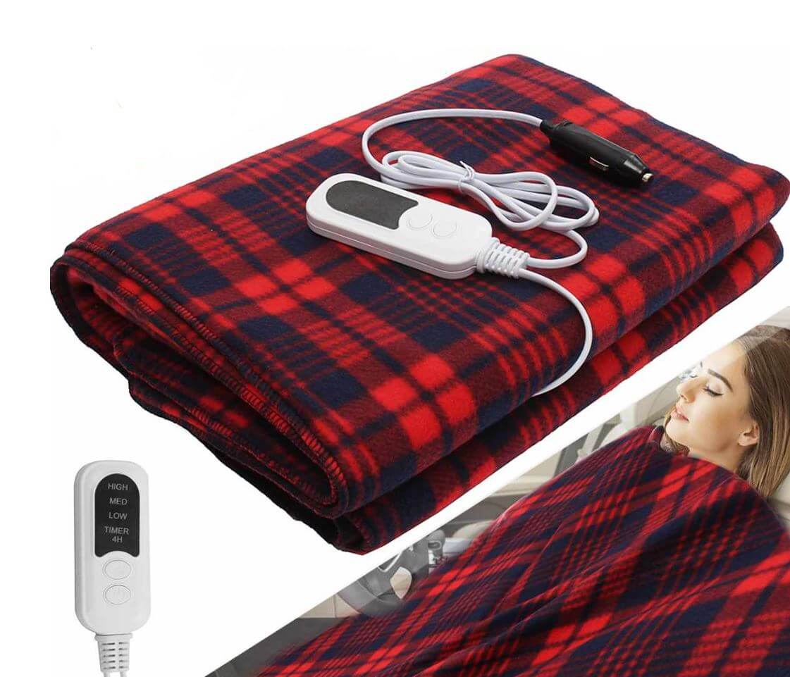 Couverture Chauffante Électrique – Couverture Confortable pour Domicile