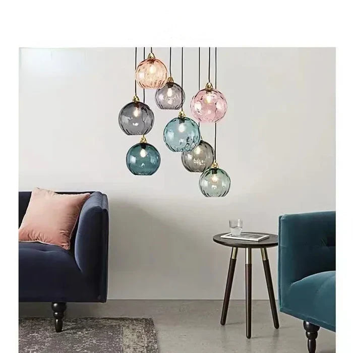 LumiSphere - Suspension en verre