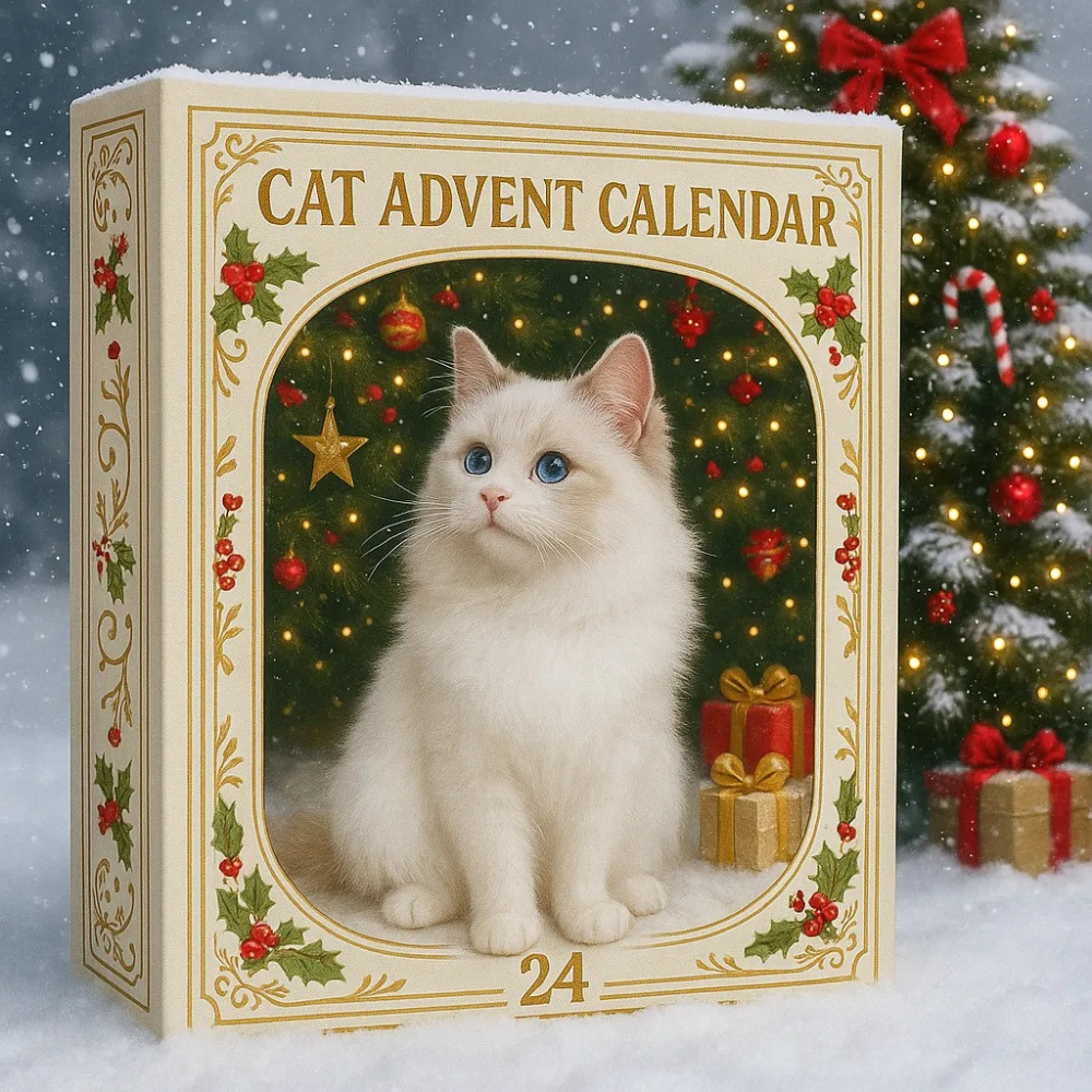 MeowMas | Compte à Rebours de Noël pour Chats Apportez de la Joie et l'Esprit de Noël dans Votre Maison