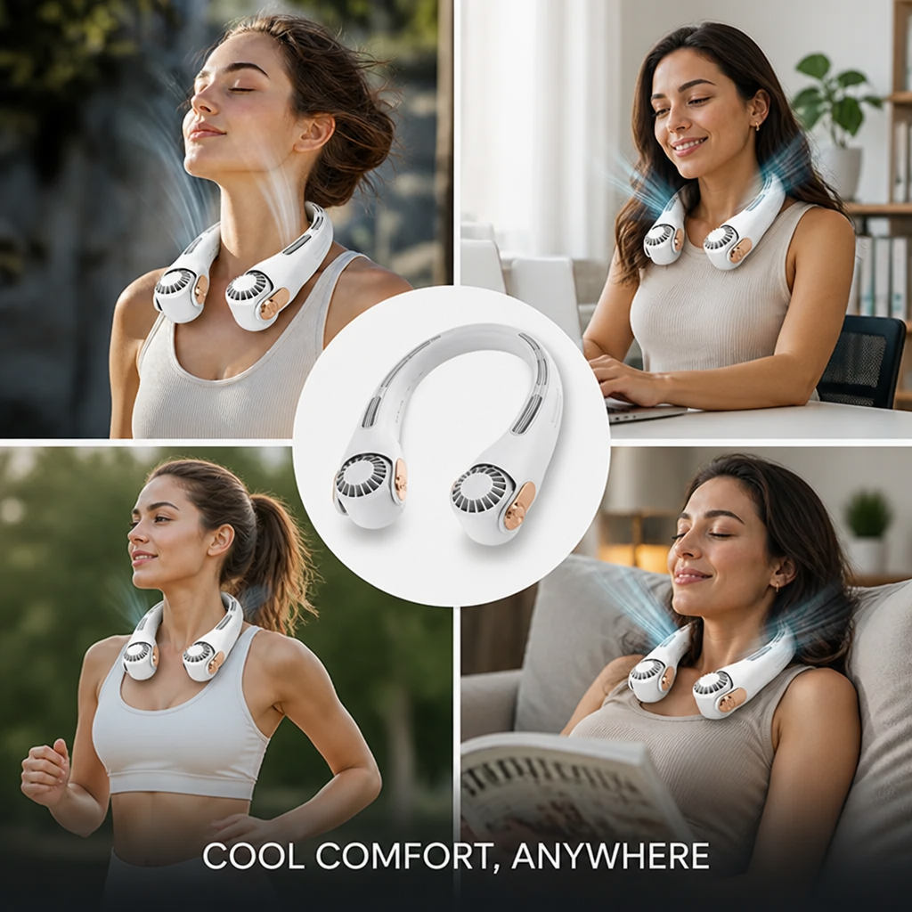AeroBreeze™ — Votre Zone de Fraîcheur Personnelle Qui Écrase Instantanément la Chaleur