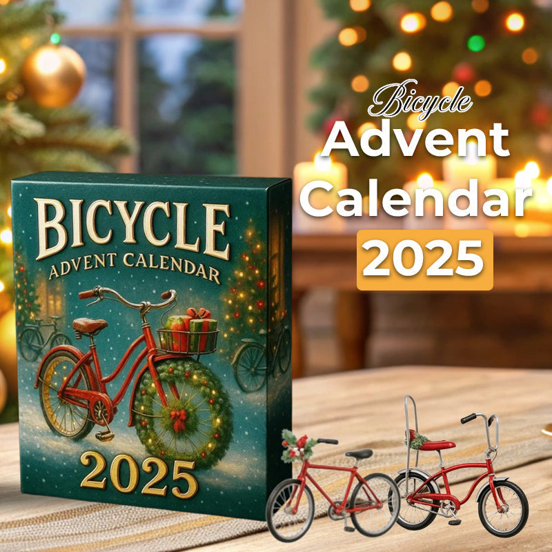 Calendrier de l'Avent Fête du Vélo Rétro 2025 – 24 Miniatures pleines de Joie de Noël