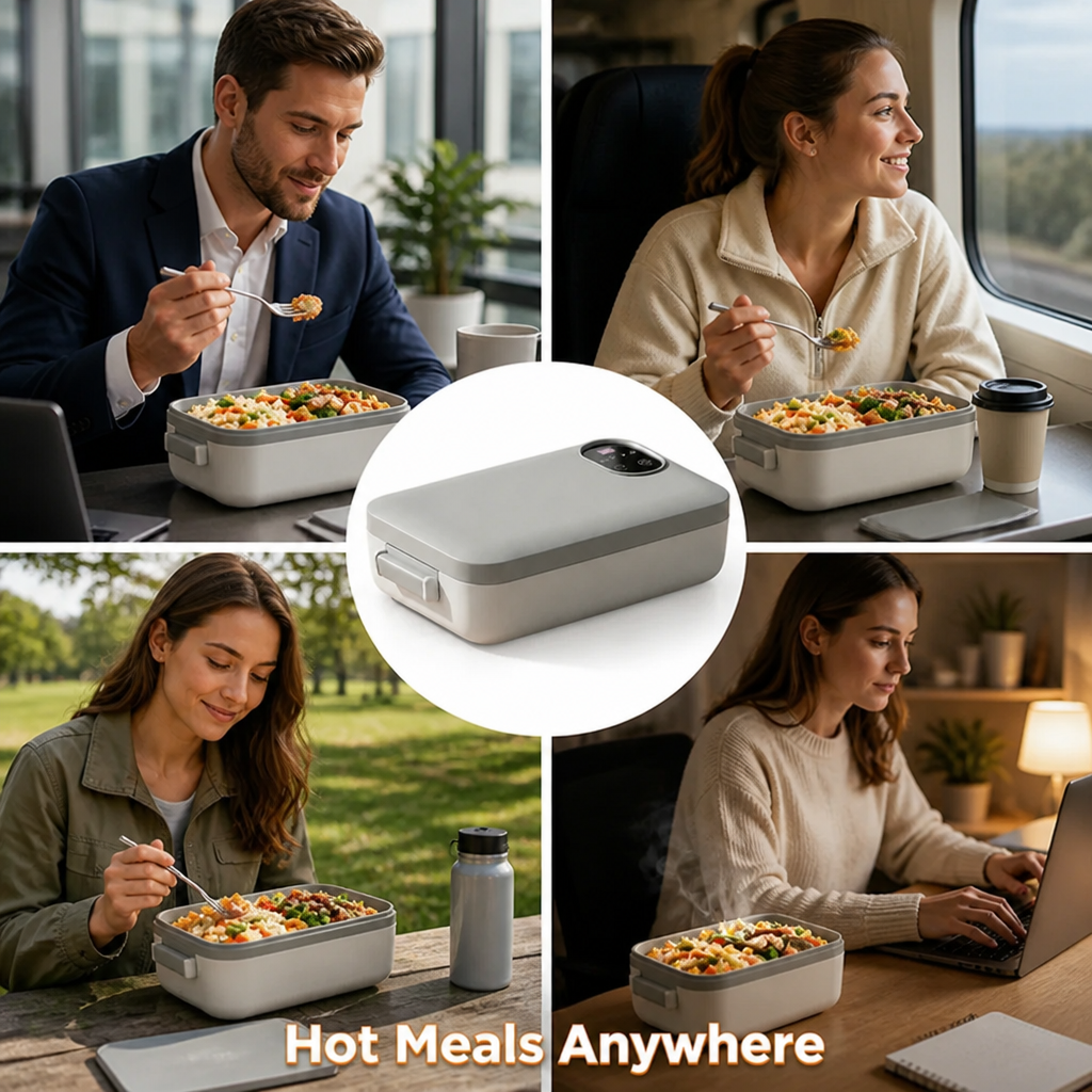 EmberBite™ — Profitez de repas chauds et savoureux à tout moment, n'importe où