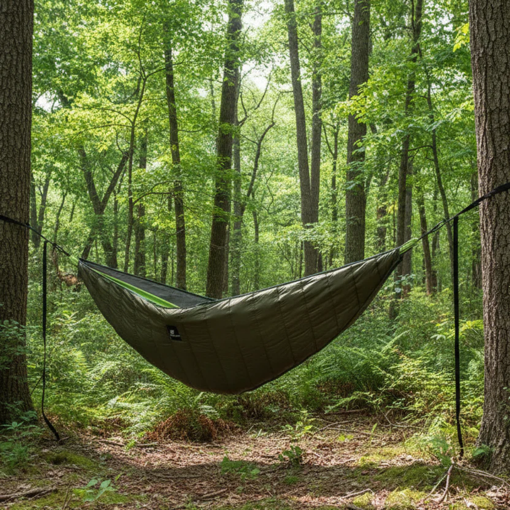 Hamac - Sous-couette isolée pour le camping