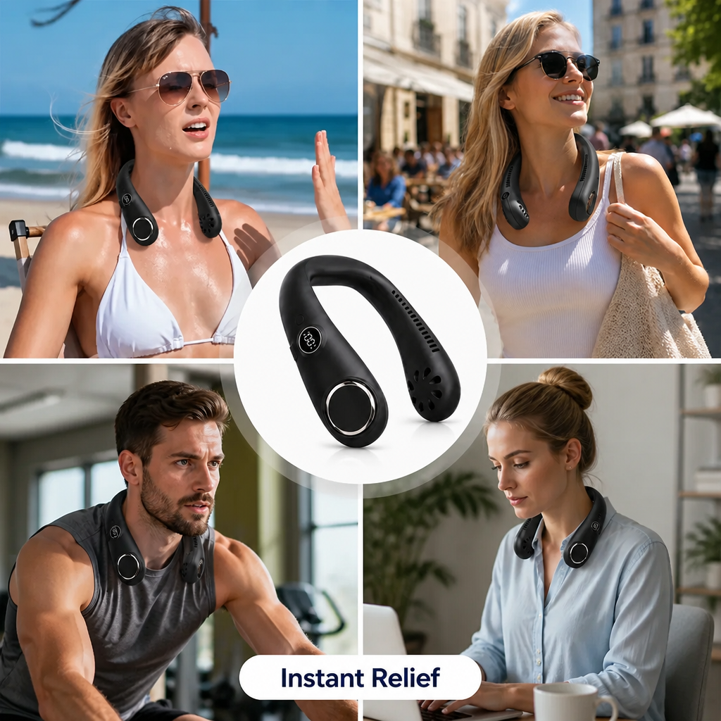 AeroBreeze™ Personnel Chill — Ressentez une fraîcheur instantanée et sans effort où que la vie vous mène